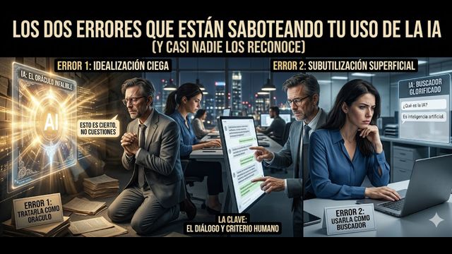 Los dos errores en IA
