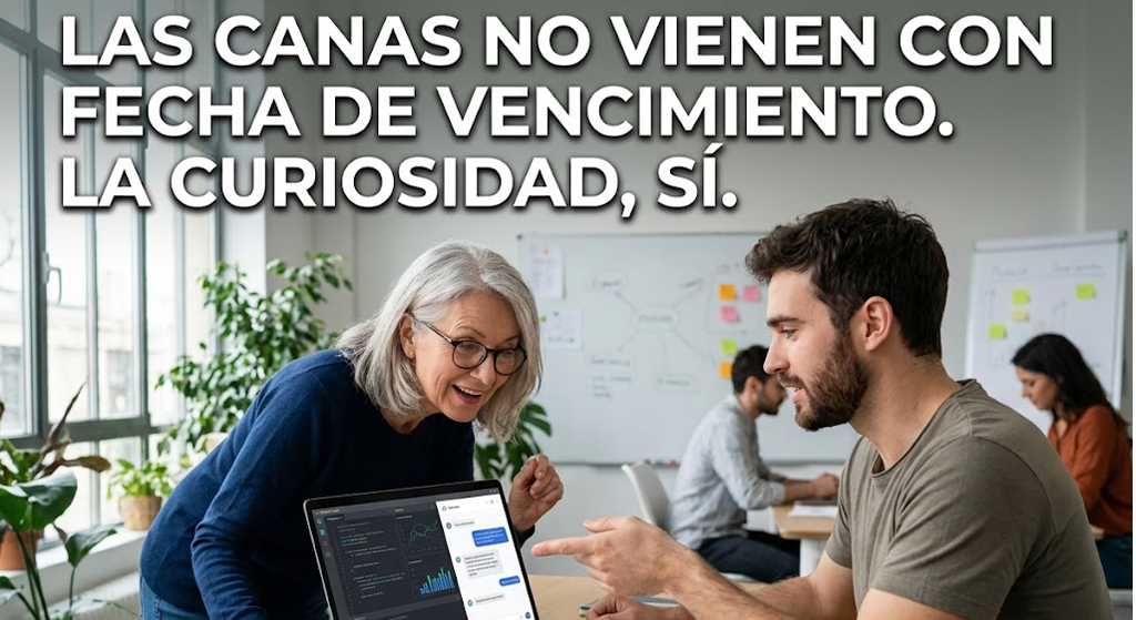 Las canas no vienen con fecha de vencimiento